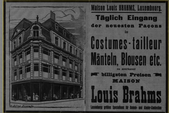 (RE)découvrons notre ville - Confections-Haus Louis Brahms